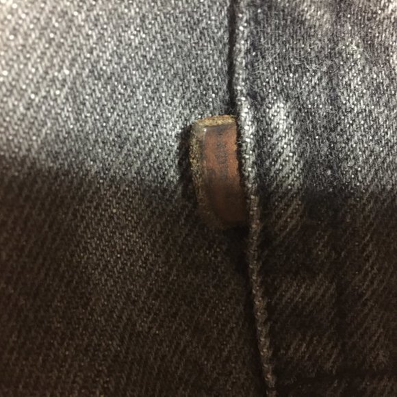 Levi's Two Horse Brand Jeans Black 38 X 31 USA - Picture 3 of 10